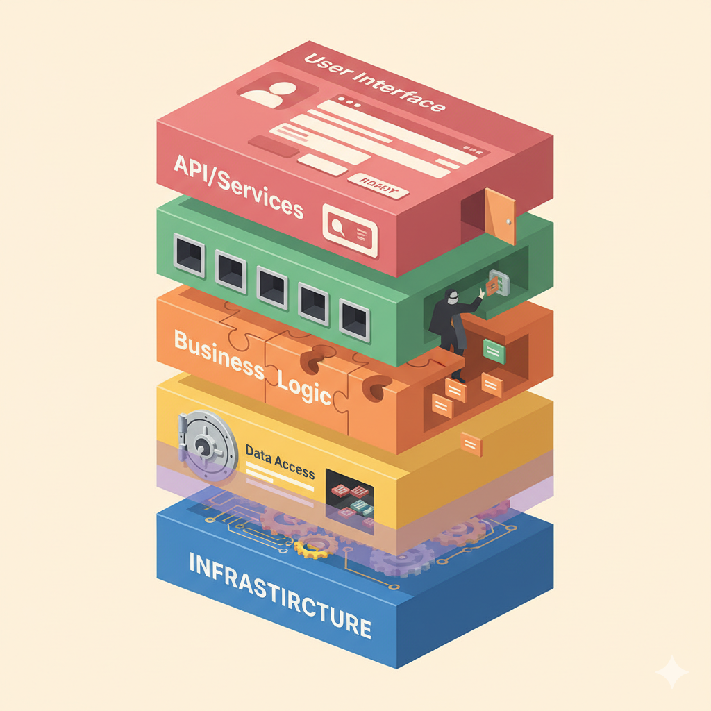Escondendo comportamento dentro de uma aplicação: escolhendo a camada certa para a preocupação certa