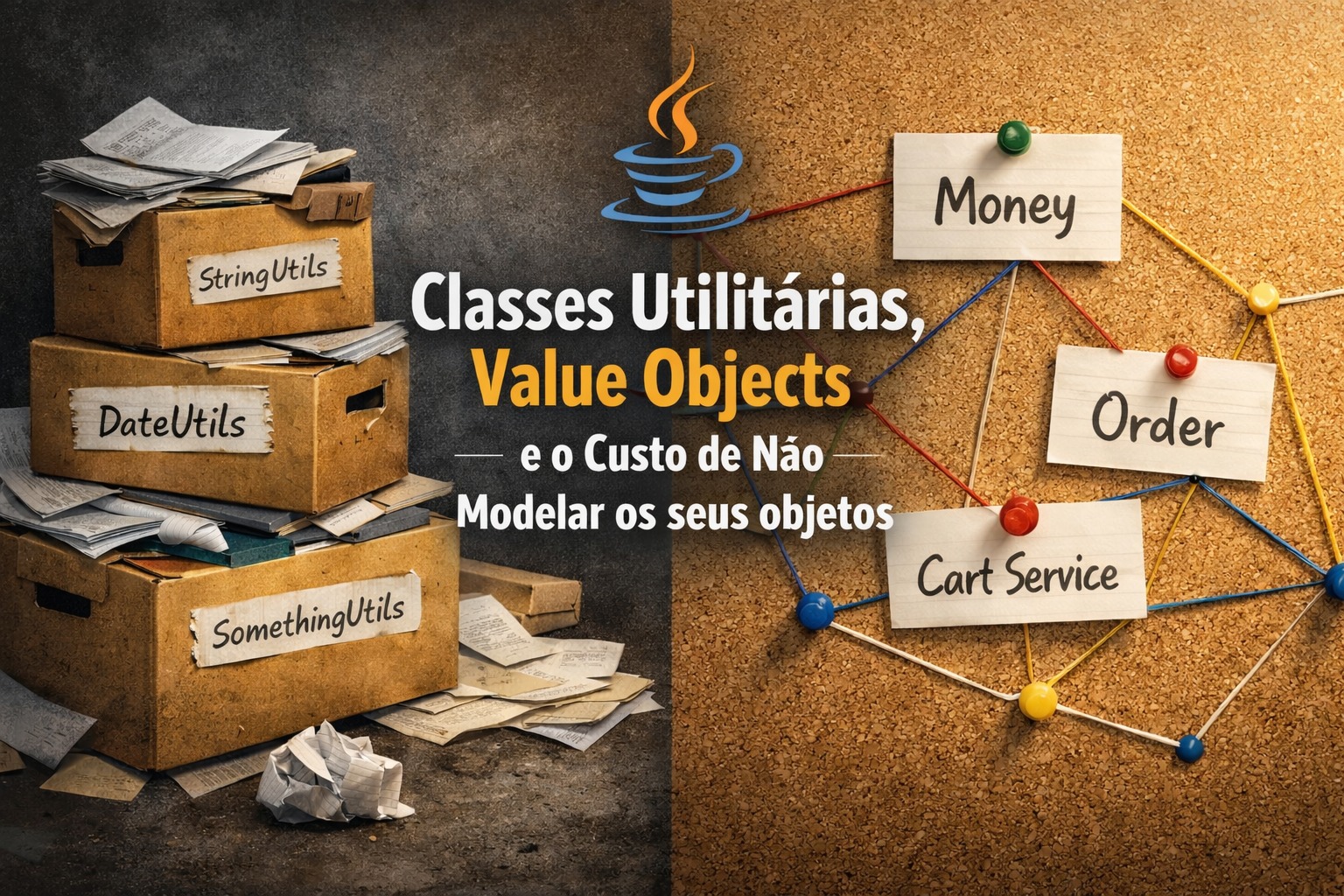 Classes Utilitárias, Value Objects e o Custo de Não Modelar os seus objetos